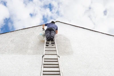 Peinture extérieure à Montilliers — façades et ravalement